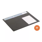 DURABLE Könyökalátét, 650x480 mm, éves naptárral, DURABLE, fekete