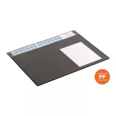   DURABLE Könyökalátét, 650x480 mm, éves naptárral, DURABLE, fekete
