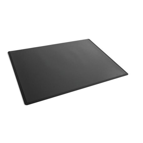 DURABLE Könyökalátét, 650x500 mm, PP, átlátszó fedlappal, DURABLE, fekete