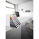 DURABLE Irattároló, műanyag, 10 fiókos, DURABLE "VARICOLOR® 10", fehér