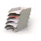 DURABLE Irattálca szett, műanyag, 5 részes, DURABLE "VARICOLOR MIX"