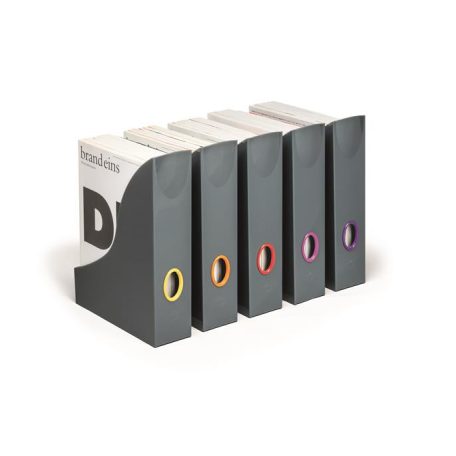 DURABLE Iratpapucs készlet, műanyag, 73 mm, DURABLE "VARICOLOR®", vegyes