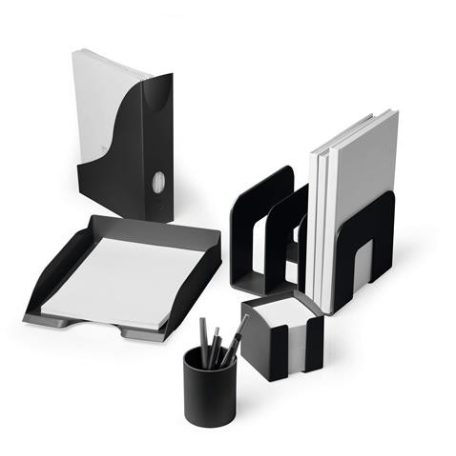 DURABLE Írószertartó, műanyag, DURABLE, "ECO", fekete