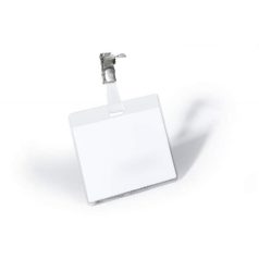 DURABLE Névkitűző, csíptetővel, 60x90mm, DURABLE