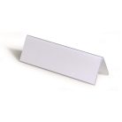 DURABLE Névtábla tartó, asztali, 61/122x210 mm, DURABLE