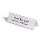 DURABLE Névtábla tartó, asztali, 61/122x210 mm, DURABLE