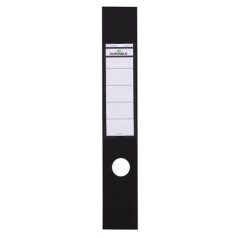   DURABLE Gerinccímke, iratrendezőhöz, öntapadó, 60x390 mm, DURABLE "ORDOFIX®", fekete