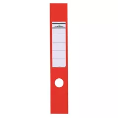   DURABLE Gerinccímke, iratrendezőhöz, öntapadó, 60x390 mm, DURABLE "ORDOFIX®", piros