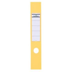   DURABLE Gerinccímke, iratrendezőhöz, öntapadó, 60x390 mm, DURABLE "ORDOFIX®", sárga