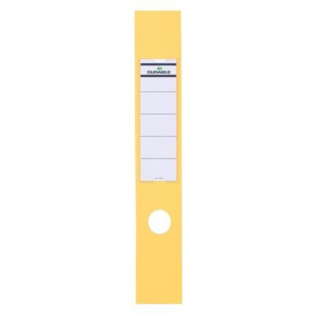 DURABLE Gerinccímke, iratrendezőhöz, öntapadó, 60x390 mm, DURABLE "ORDOFIX®", sárga
