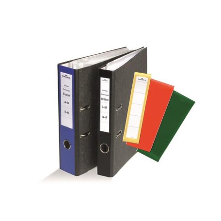 DURABLE Gerinccímke, iratrendezőhöz, öntapadó, 60x390 mm, DURABLE "ORDOFIX®", kék