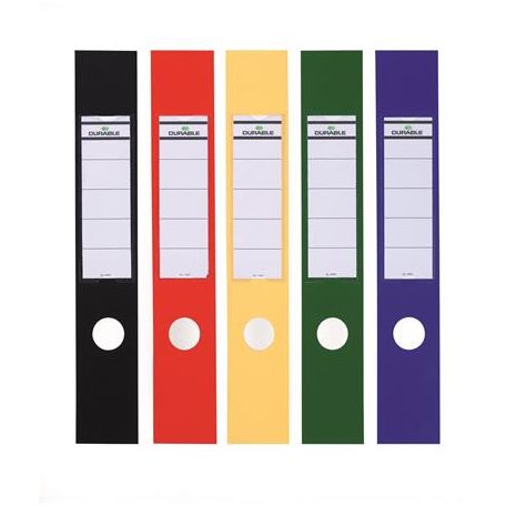 DURABLE Gerinccímke, iratrendezőhöz, öntapadó, 60x390 mm, DURABLE "ORDOFIX®", kék