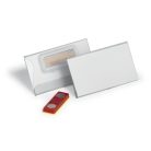 DURABLE Névkitűző, mágnessel, elfordulásgátlóval, 75x40 mm, DURABLE