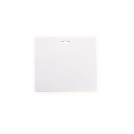 DURABLE Névkitűző, Euro kivágás, 97x86 mm, DURABLE "VISITOR BADGE", fehér