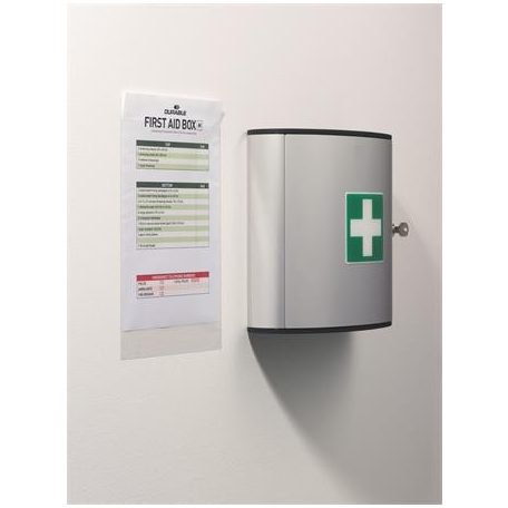 DURABLE Tároló zseb, A4, öntapadó, DURABLE, "Pocketfix®"