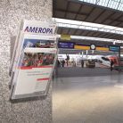 DURABLE Katalógustartó, asztali és fali, A4, 3 rekeszes, DURABLE "Combiboxx", átlátszó