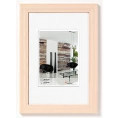 Képkeret, fa, 10x15 cm, "Grado" krém