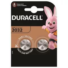 DURACELL Gombelem, CR2032, 2 db, DURACELL