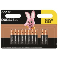 DURACELL Elem, AAA mikro, 10 db, DURACELL "Basic"