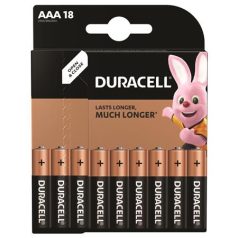 DURACELL Elem, AAA mikro, 18 db, DURACELL "Basic"