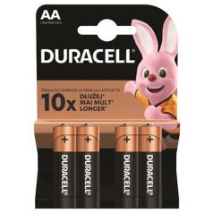 DURACELL Elem, AA ceruza, 4 db, DURACELL "Basic"