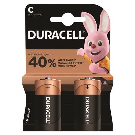 DURACELL Elem, C baby, 2 db, DURACELL "Basic"