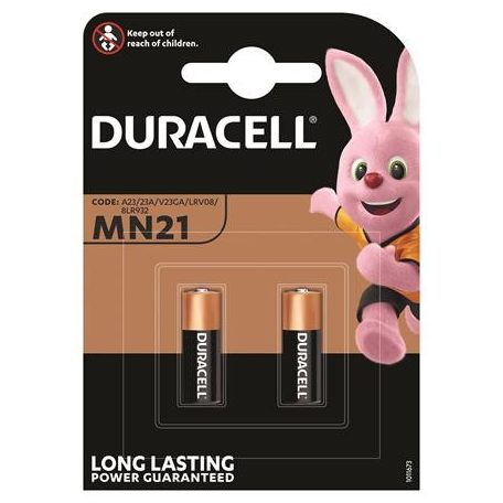 DURACELL Speciális elem, MN21, 2 db, DURACELL
