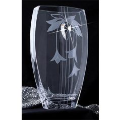   LORENTINA Lorentina Vase ®, virágmintás, 35 cm MADE WITH SWAROVSKI ELEMENTS®