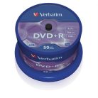 VERBATIM DVD-R lemez, AZO, 4,7GB, 16x, 50 db, hengeren, VERBATIM