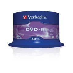   VERBATIM DVD-R lemez, AZO, 4,7GB, 16x, 50 db, hengeren, VERBATIM