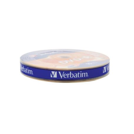 VERBATIM DVD-R lemez, 4,7GB, 16x, 10 db, zsugor csomagolás, VERBATIM