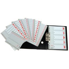 ESSELTE Regiszter, műanyag, A4, 1-5, ESSELTE, szürke