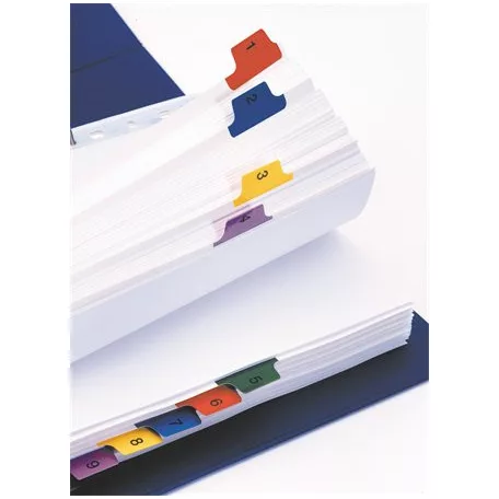 ESSELTE Regiszter, karton, A4, A-Z, ESSELTE "Mylar"