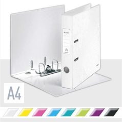   LEITZ Iratrendező, 52 mm, A4, karton, LEITZ "180 Wow", fehér