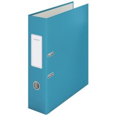   LEITZ Iratrendező, 80 mm, A4, karton, 180°, LEITZ "Cosy Soft Touch", nyugodtkék