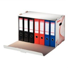   ESSELTE Archiválókonténer, karton, előre nyíló, iratrendezőnek, ESSELTE "Standard", fehér