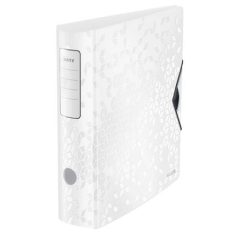   LEITZ Iratrendező, 82 mm, A4, PP, LEITZ "180 Active Wow", fehér