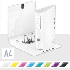   LEITZ Iratrendező, 82 mm, A4, PP, LEITZ "180 Active Wow", fehér