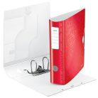 LEITZ Iratrendező, 82 mm, A4, PP, LEITZ "180 Active Wow", piros