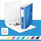 LEITZ Iratrendező, 82 mm, A4, PP, LEITZ "180 Active Wow", kék