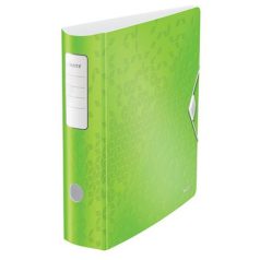   LEITZ Iratrendező, 82 mm, A4, PP, LEITZ "180 Active Wow", zöld
