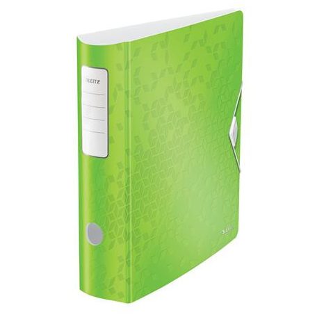 LEITZ Iratrendező, 82 mm, A4, PP, LEITZ "180 Active Wow", zöld