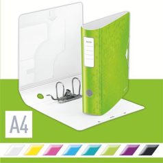   LEITZ Iratrendező, 82 mm, A4, PP, LEITZ "180 Active Wow", zöld