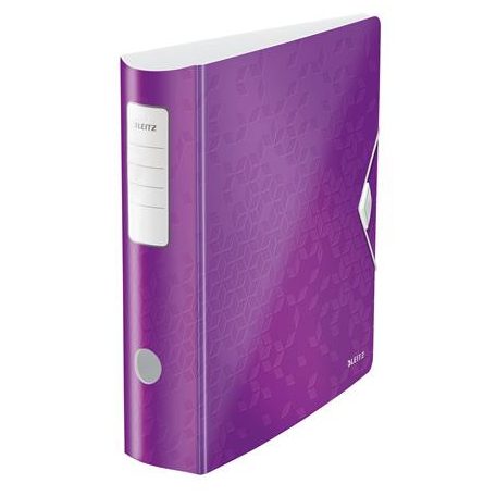 LEITZ Iratrendező, 82 mm, A4, PP, LEITZ "180 Active Wow", lila