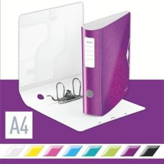   LEITZ Iratrendező, 82 mm, A4, PP, LEITZ "180 Active Wow", lila