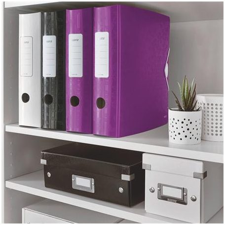 LEITZ Iratrendező, 82 mm, A4, PP, LEITZ "180 Active Wow", lila