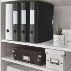 LEITZ Iratrendező, 82 mm, A4, PP, LEITZ "180 Active Wow", fekete
