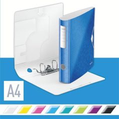   LEITZ Iratrendező, 65 mm, A4, PP, LEITZ "180 Active Wow", kék