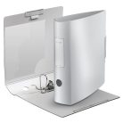 LEITZ Iratrendező, 82 mm, A4, PP, LEITZ "180 Active Style", kristályfehér