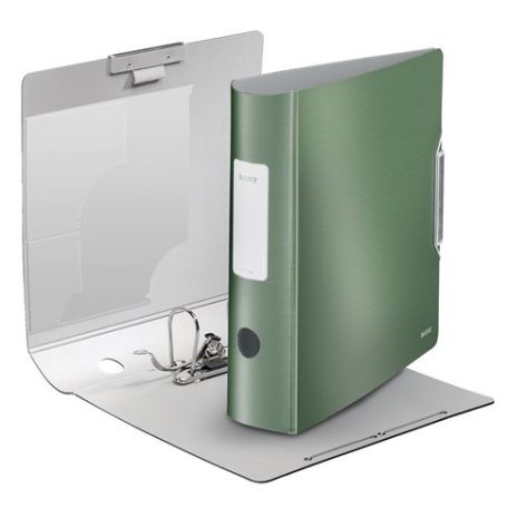 LEITZ Iratrendező, 82 mm, A4, PP, LEITZ "180 Active Style", olajfazöld